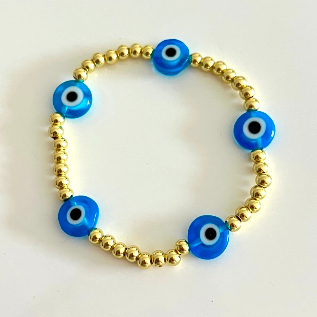 Pulsera Beads Evil Eye