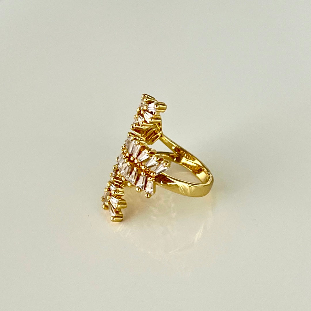 Anillo Big Leaves