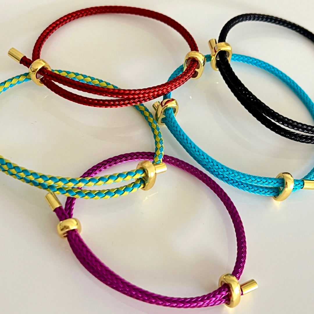 Pulsera Cordon Double Colors