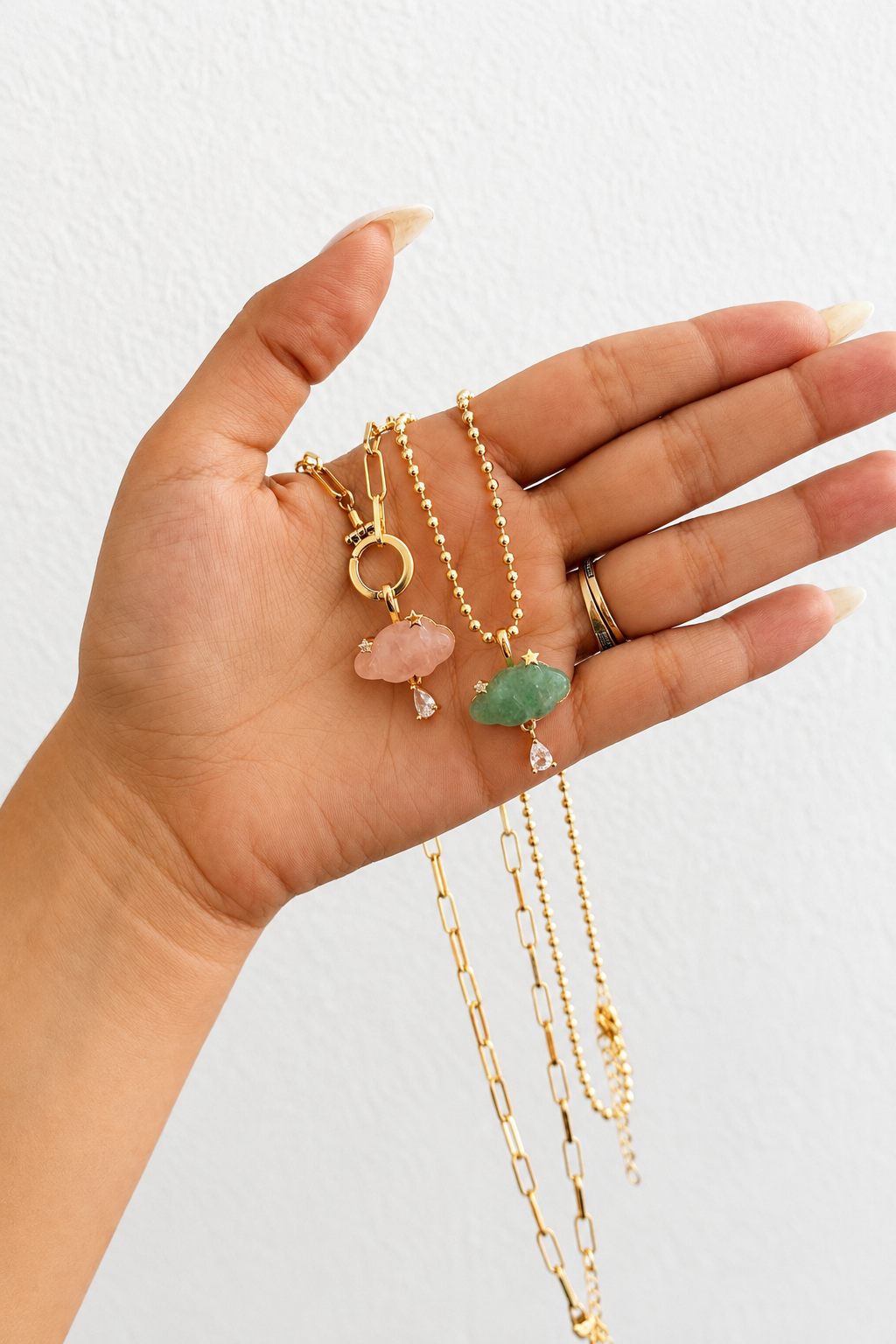Cloud Charm Necklace