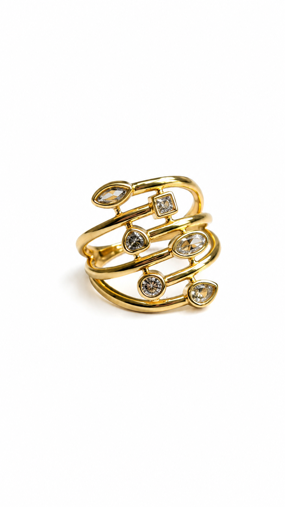 Golden Glow Rings