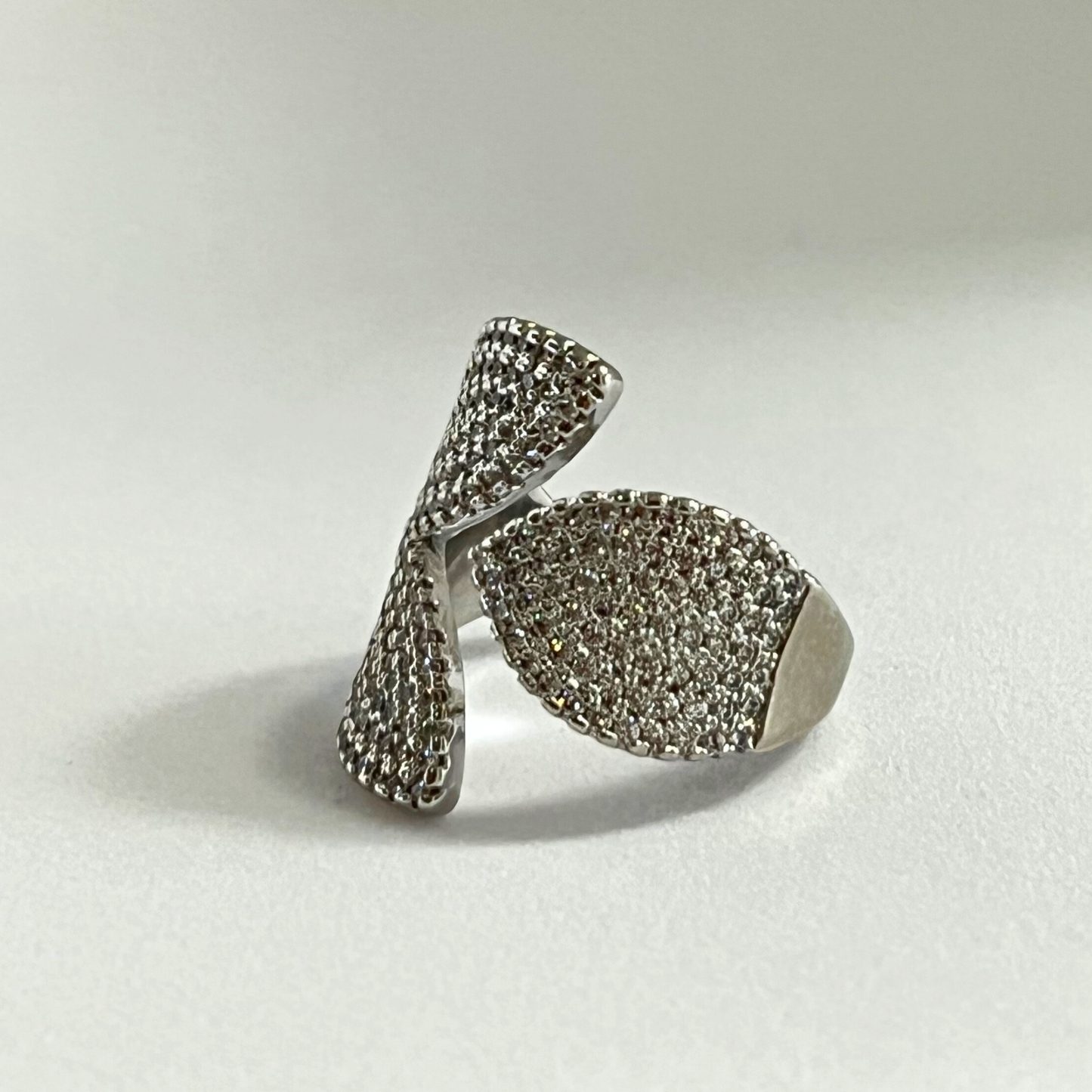 Anillo Leaves Silver