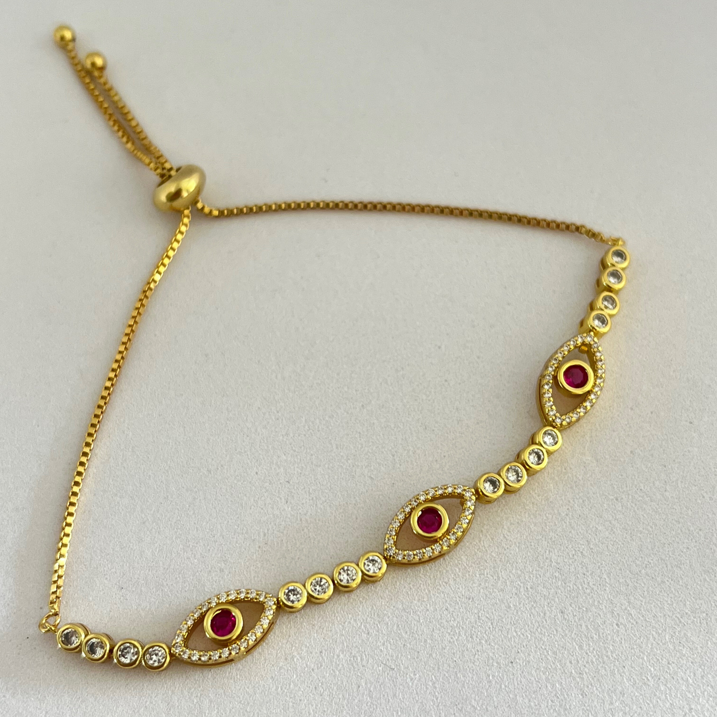 Pulsera Evil Eye Crystal