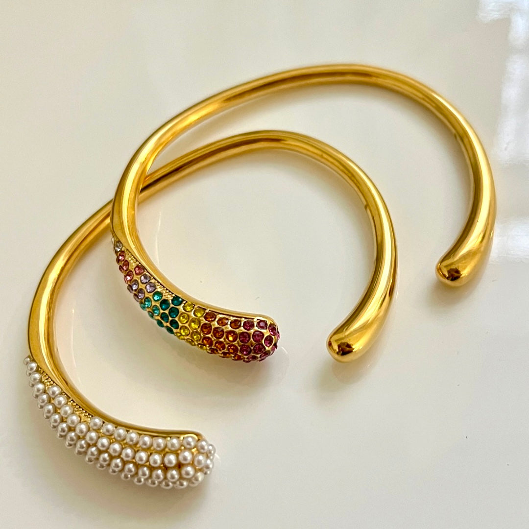 Pulsera Crystals & Pearls
