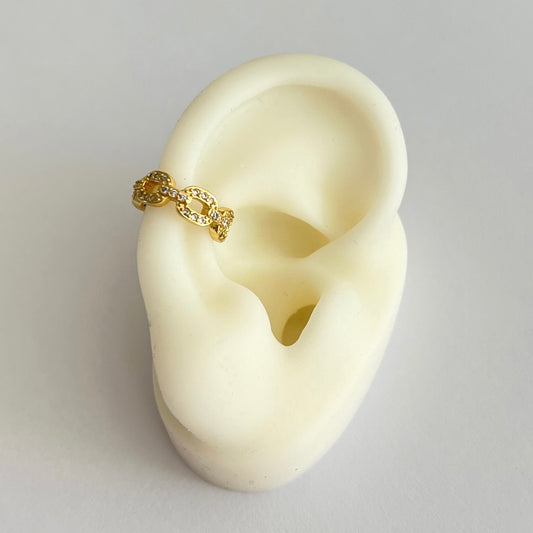 Earcuff Chain Zirconium