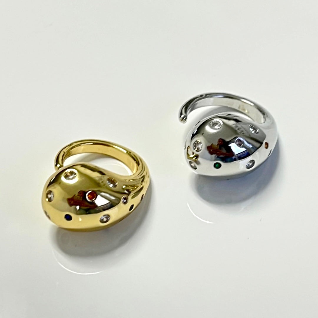 Anillos Ball Crystals