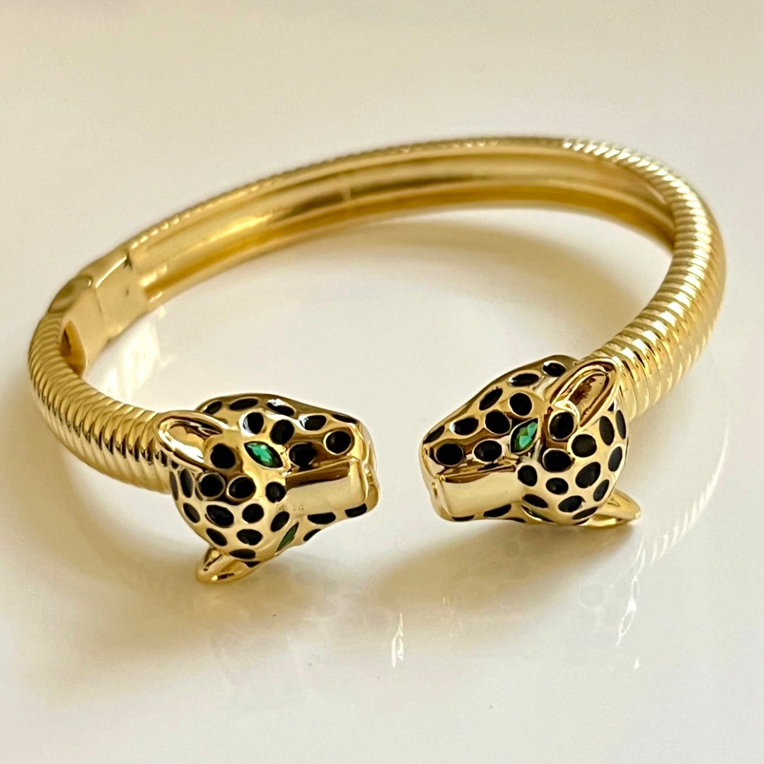 Pulsera Leopard Cuff