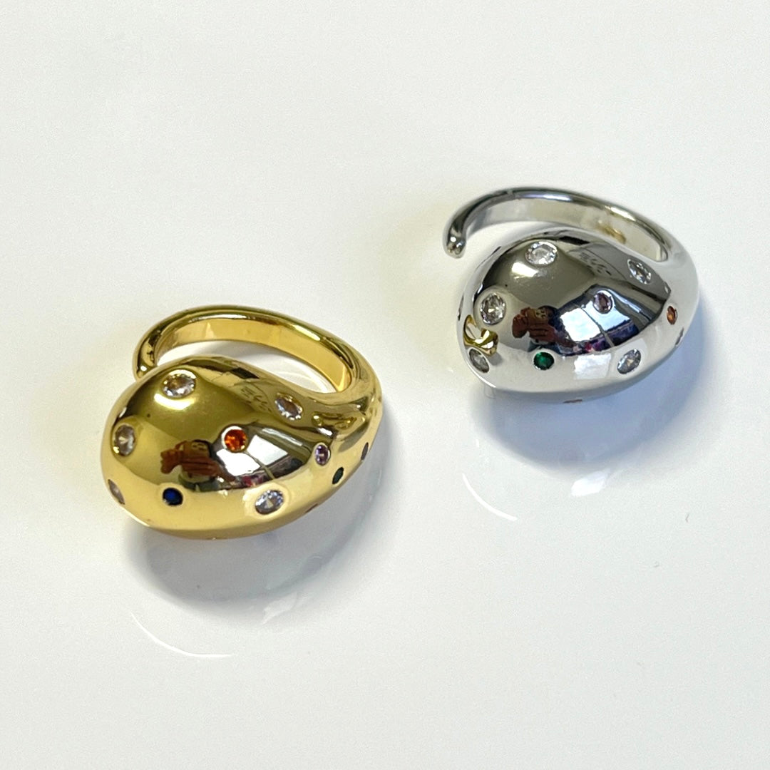 Anillos Ball Crystals