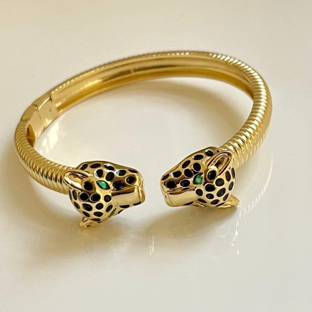 Pulsera Leopard Cuff