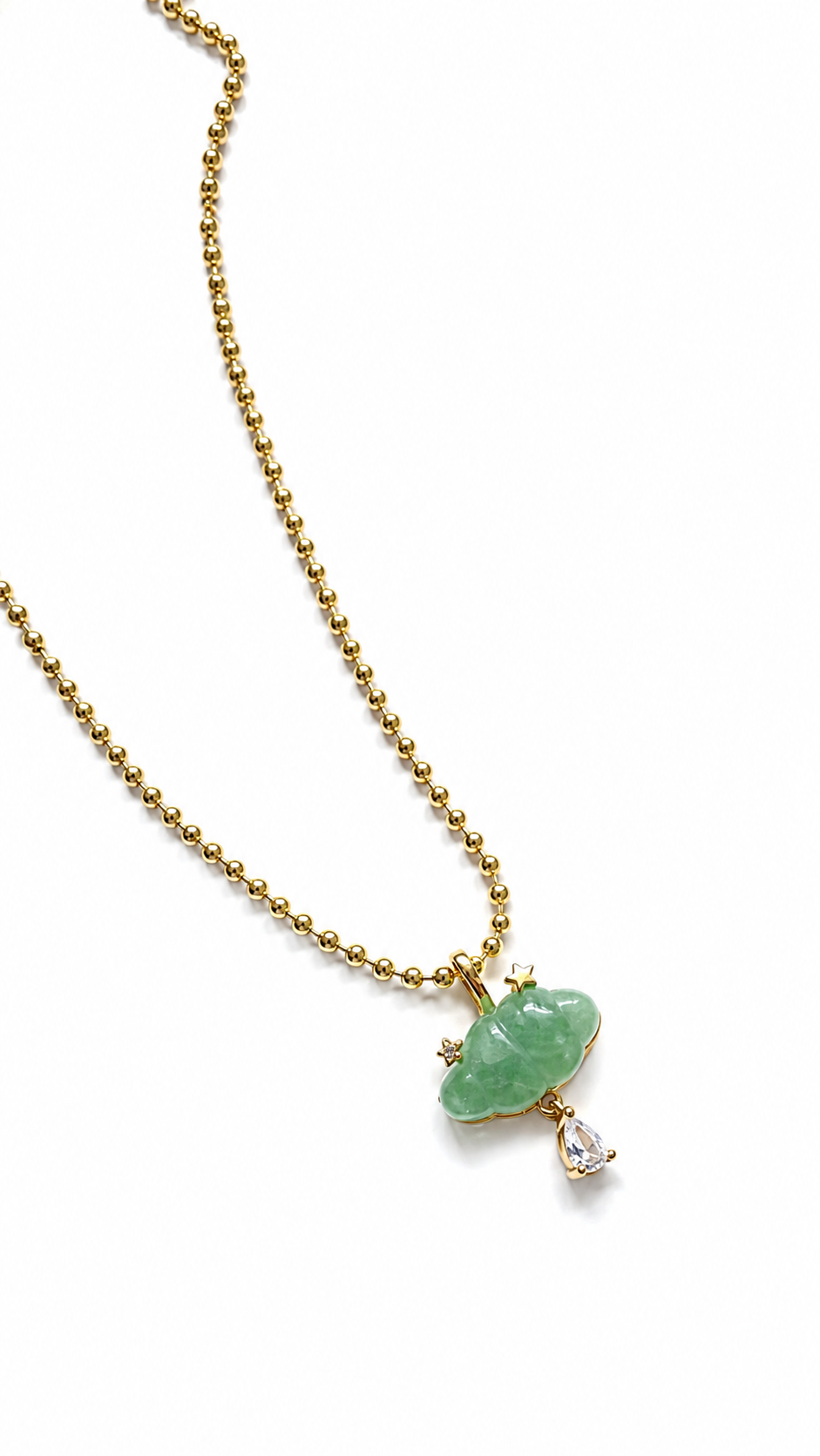 Cloud Charm Necklace