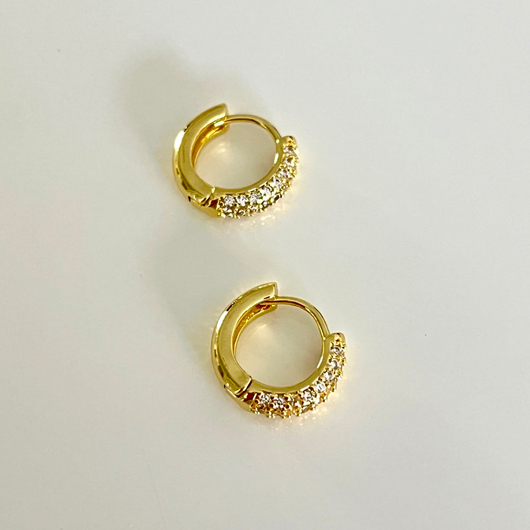 Aretes Mini glam hoops