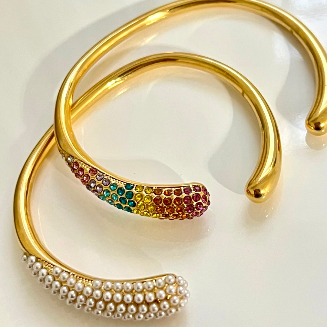 Pulsera Crystals & Pearls