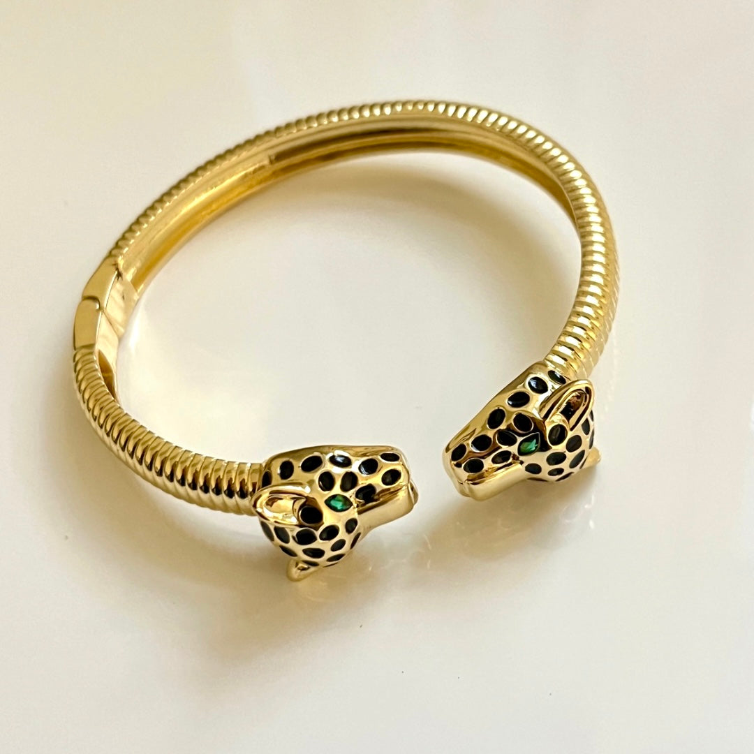 Pulsera Leopard Cuff