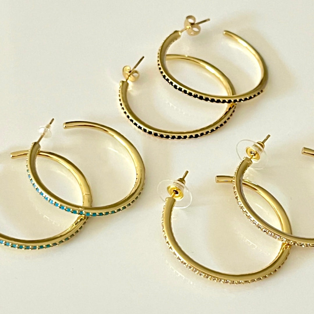 Aretes Hoops Thin