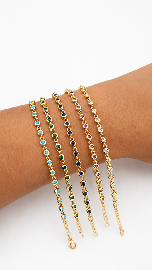 Aura Gem Bracelet