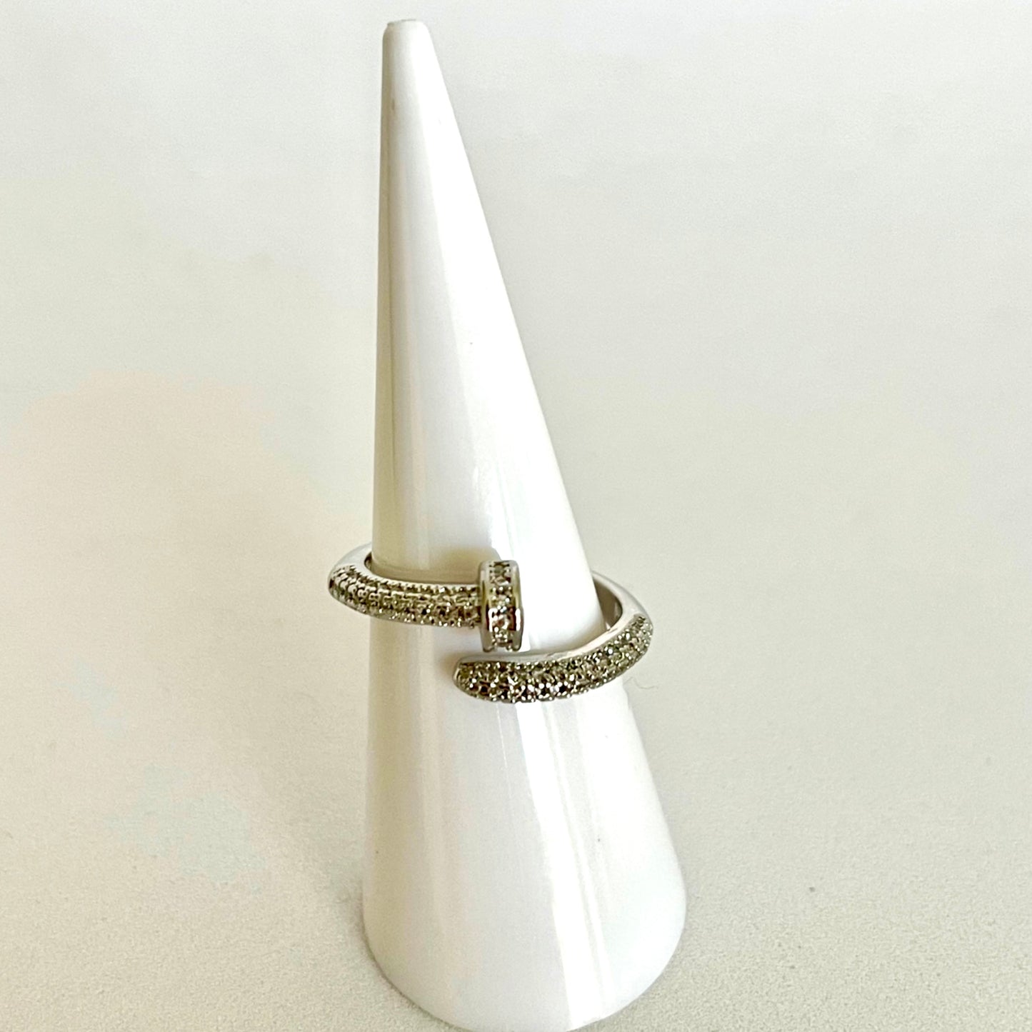 Ring Nail Silver