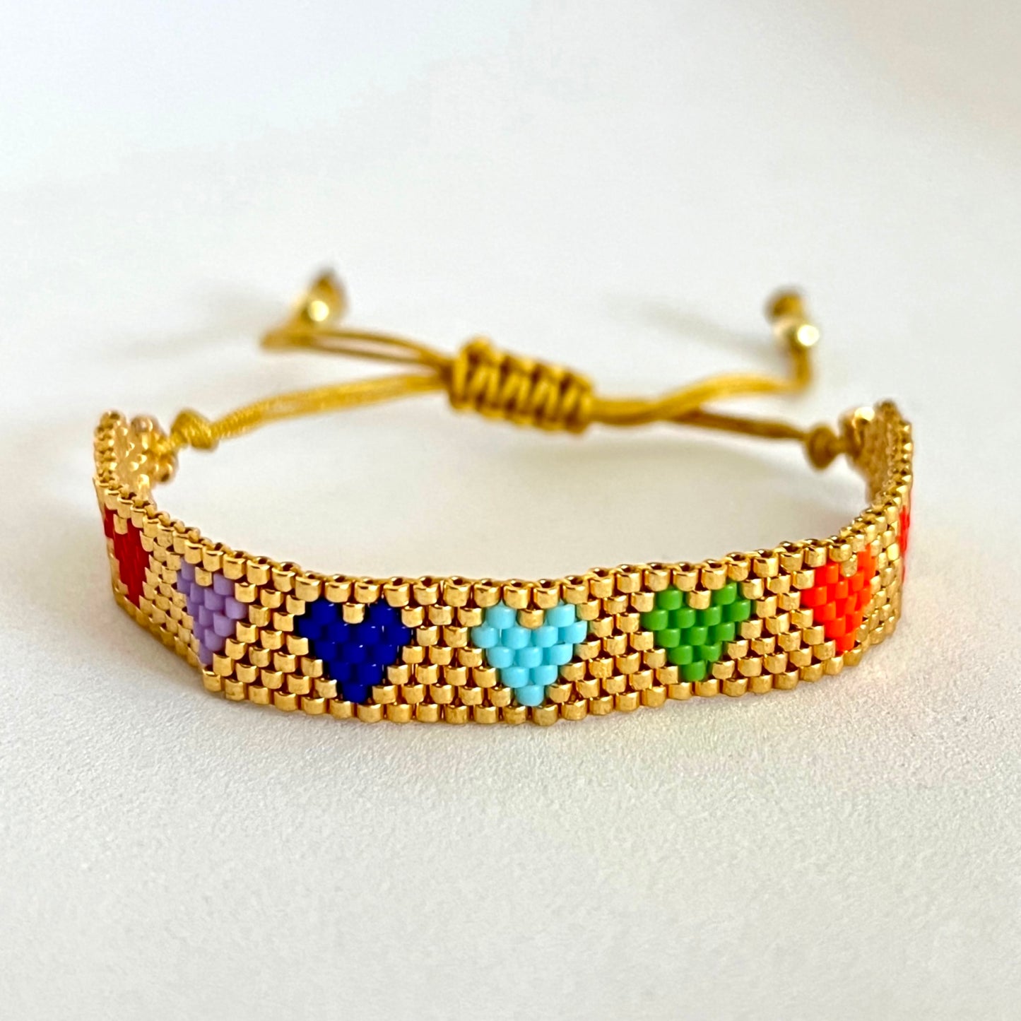 Pulsera Multi Hearts