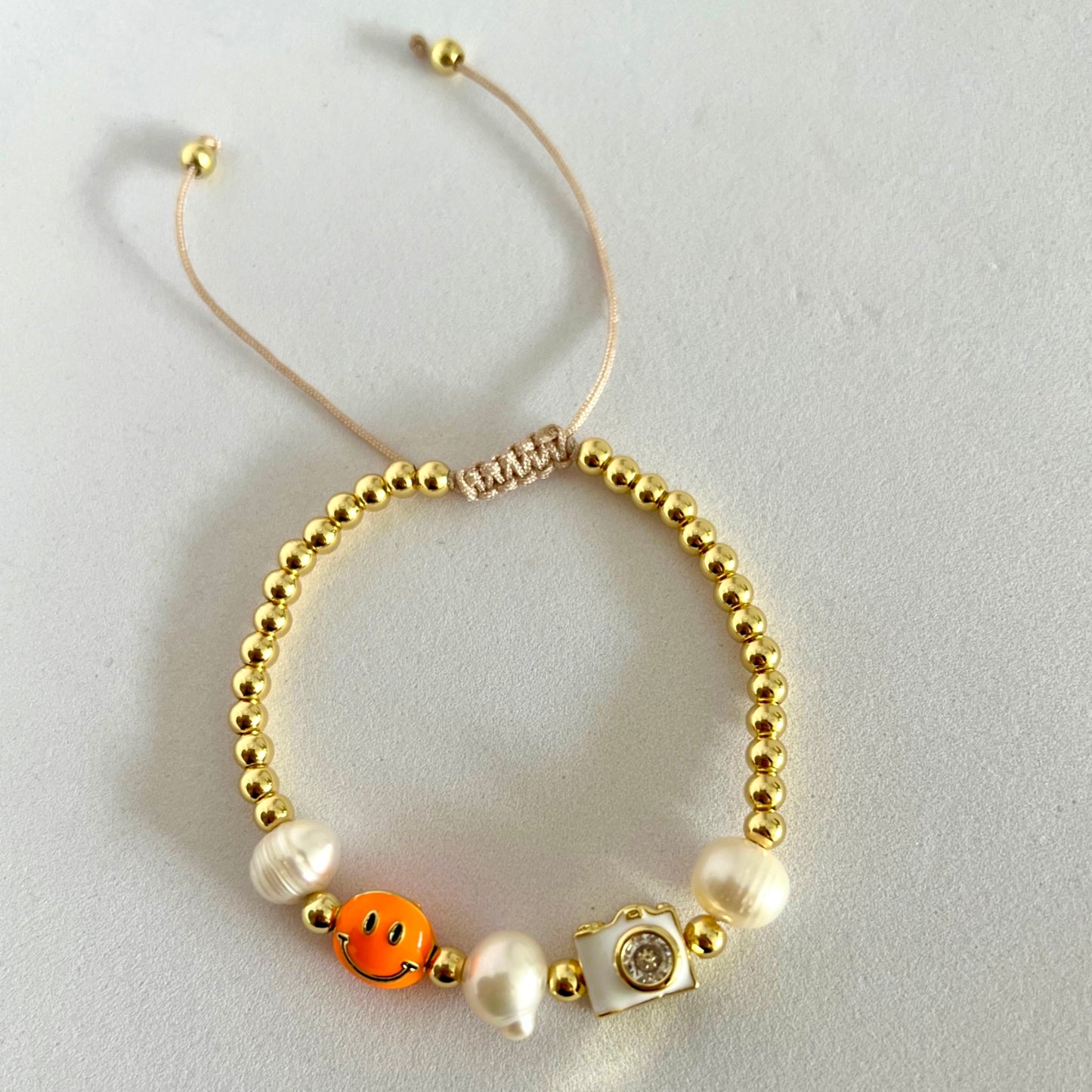 Pulsera Happy Face & Camera