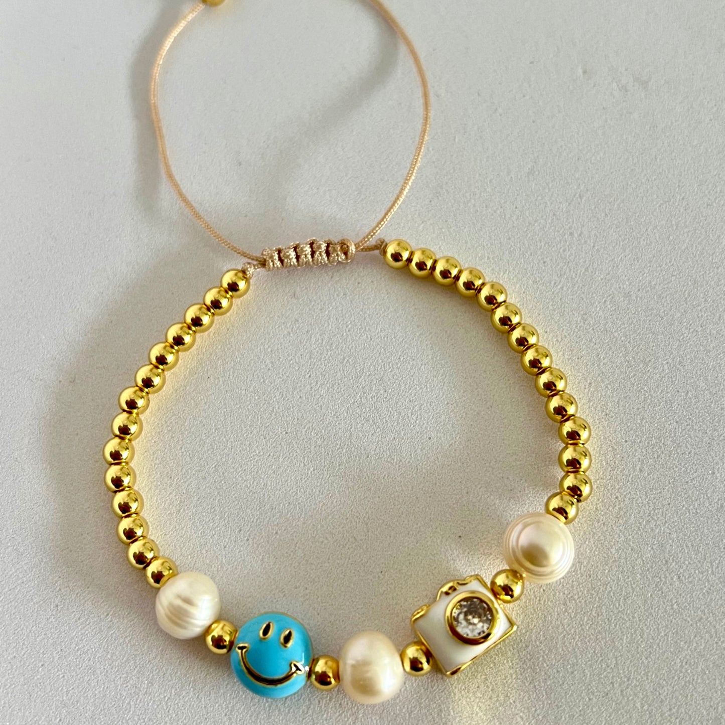 Pulsera Happy Face & Camera