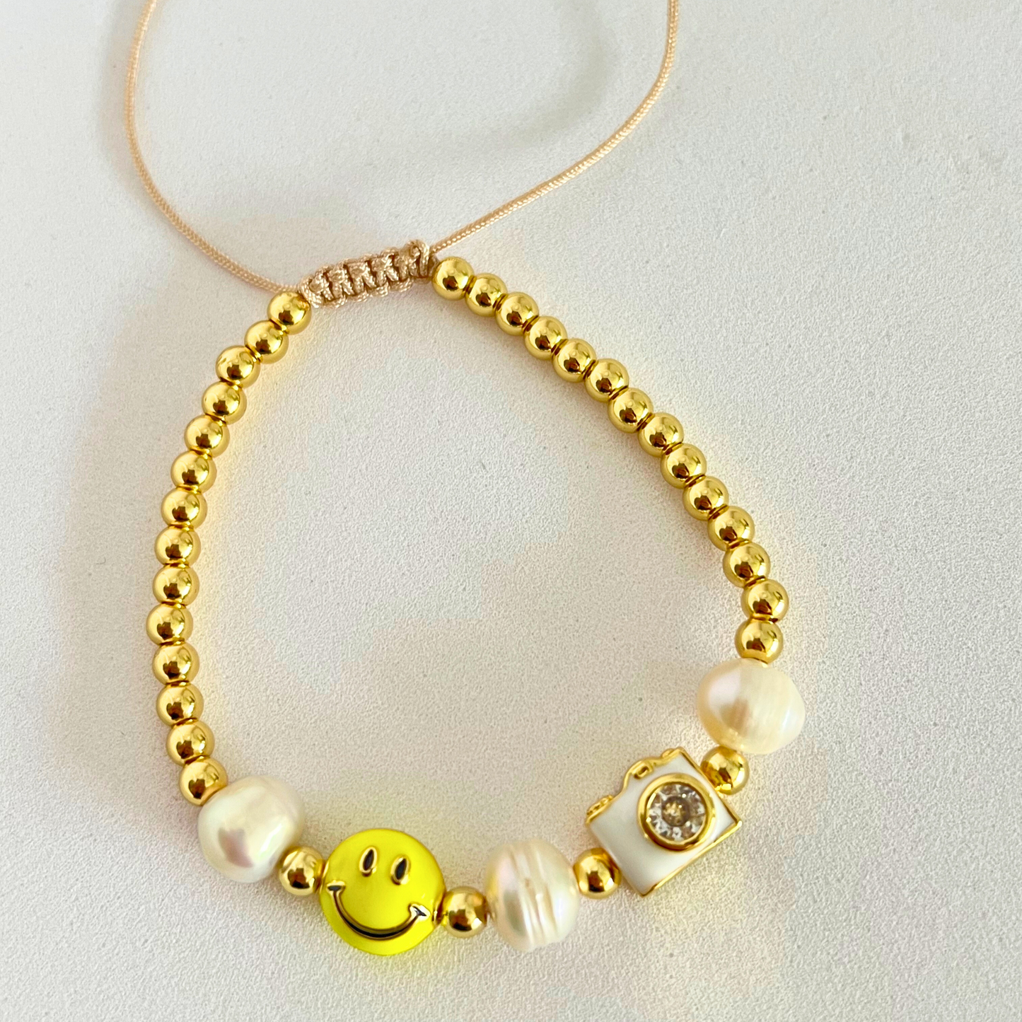 Pulsera Happy Face & Camera