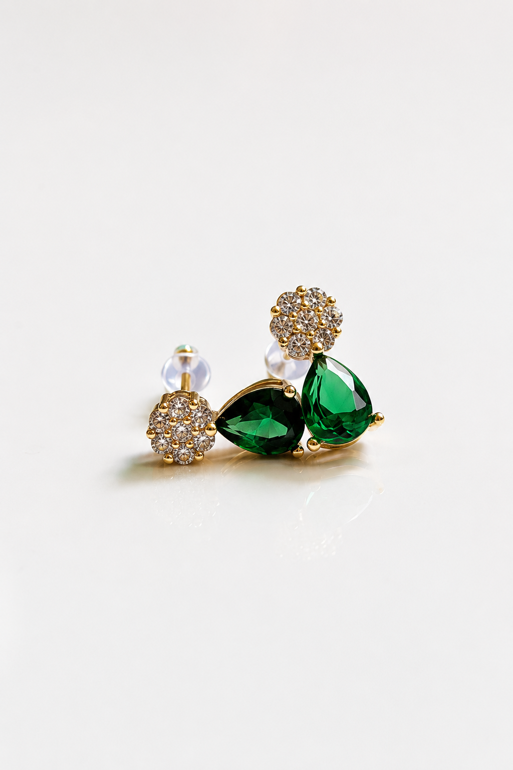 Emerald Elegance Earrings