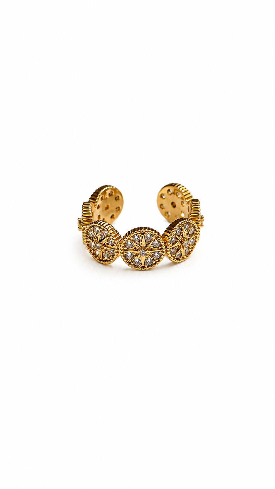 Golden Charms Ring Collection