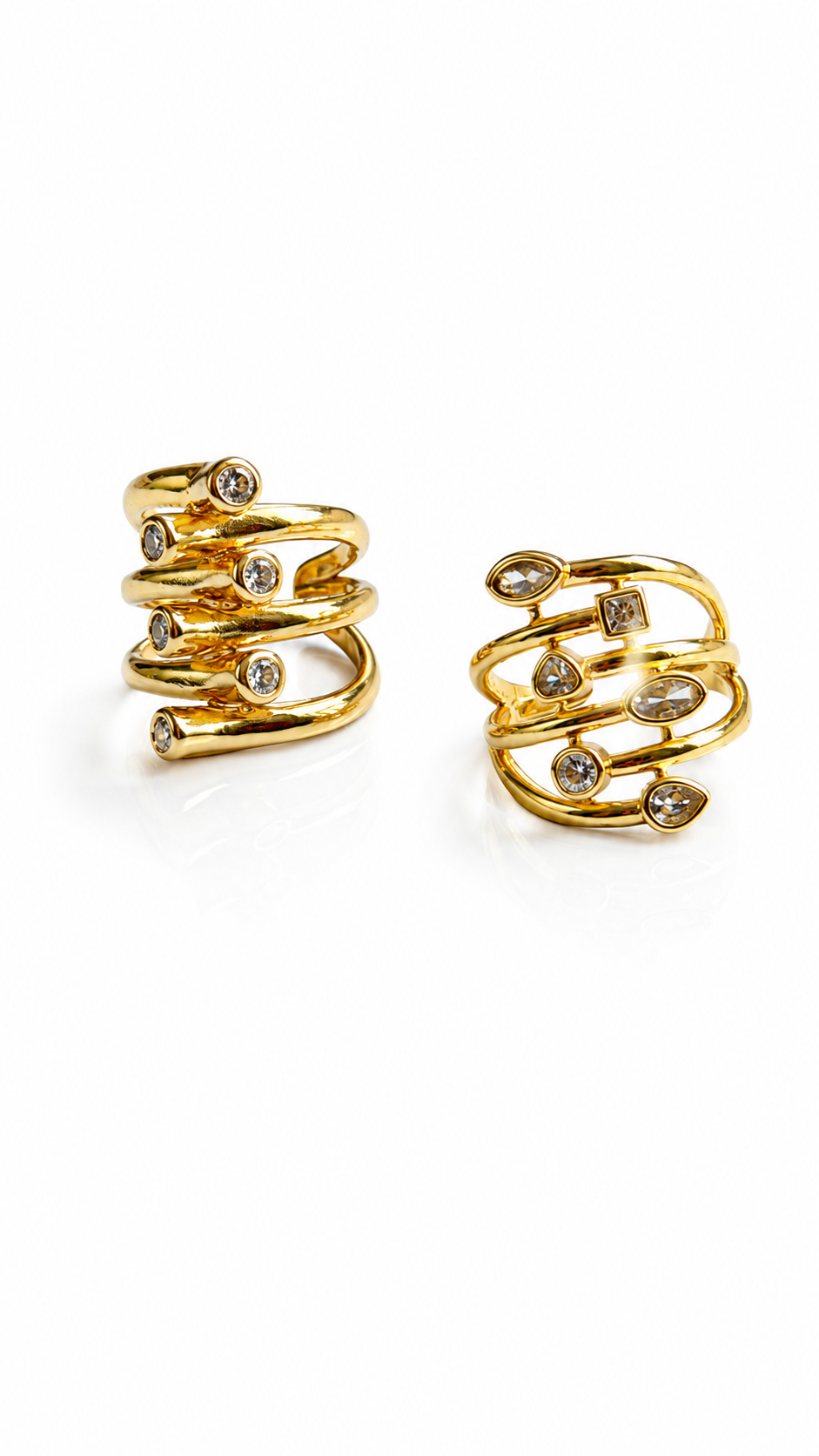 Golden Glow Rings