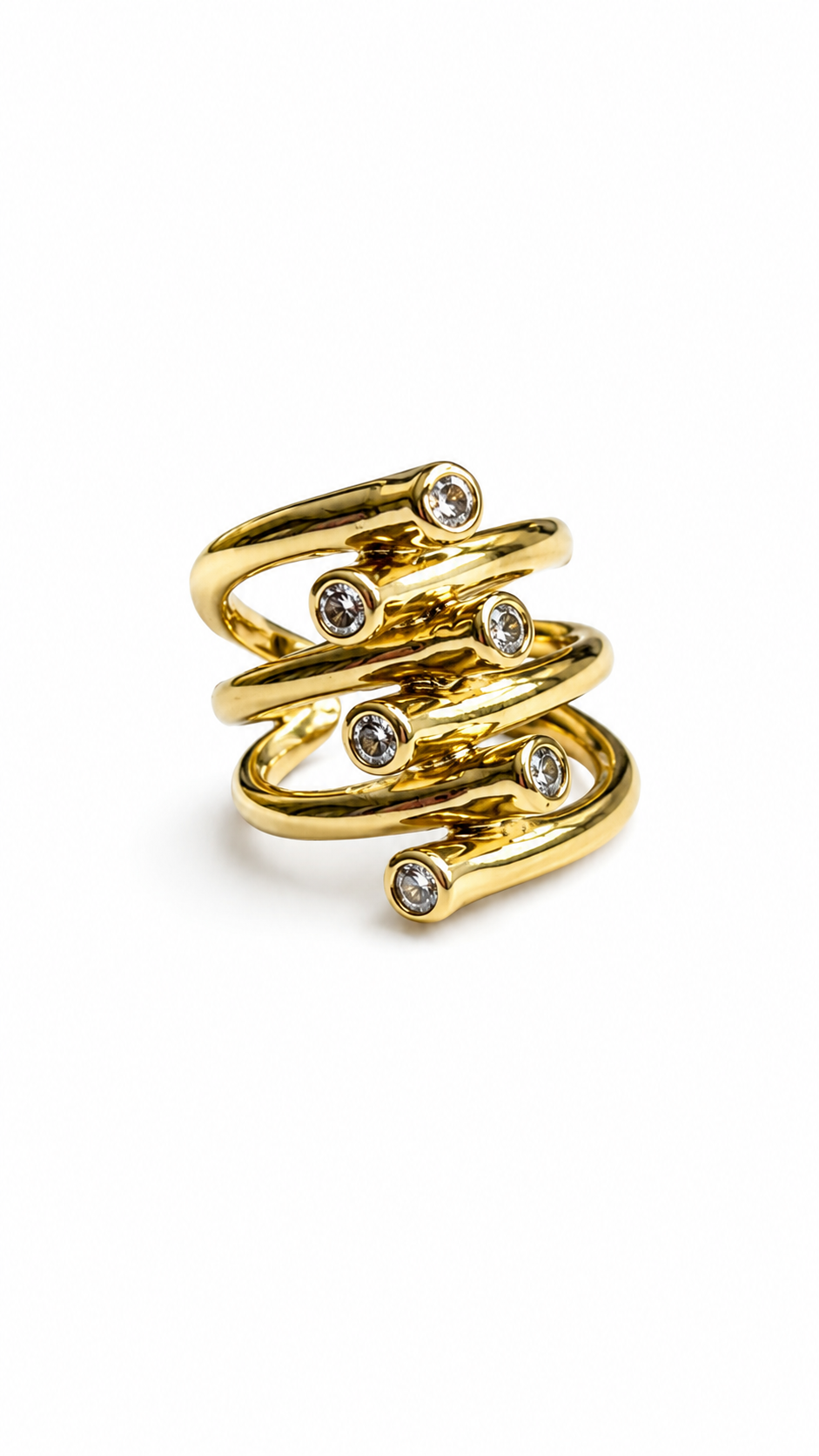 Golden Glow Rings