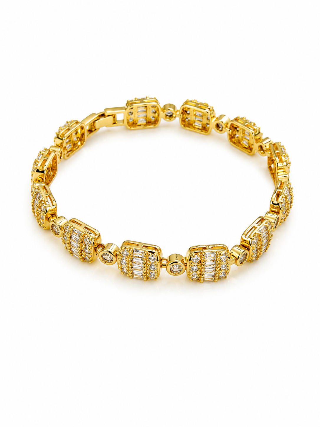 Golden Glam Bracelets
