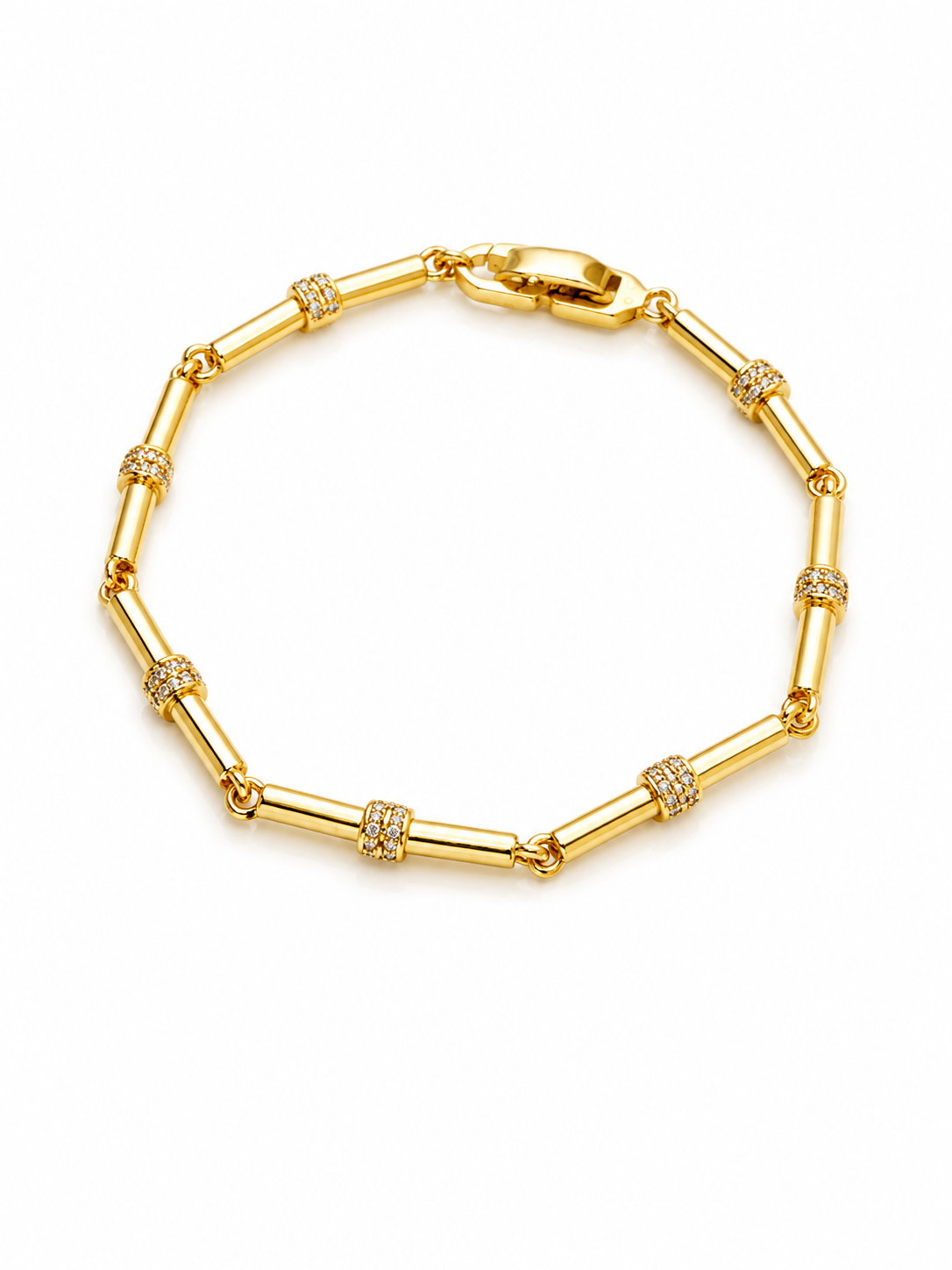 Golden Glam Bracelets