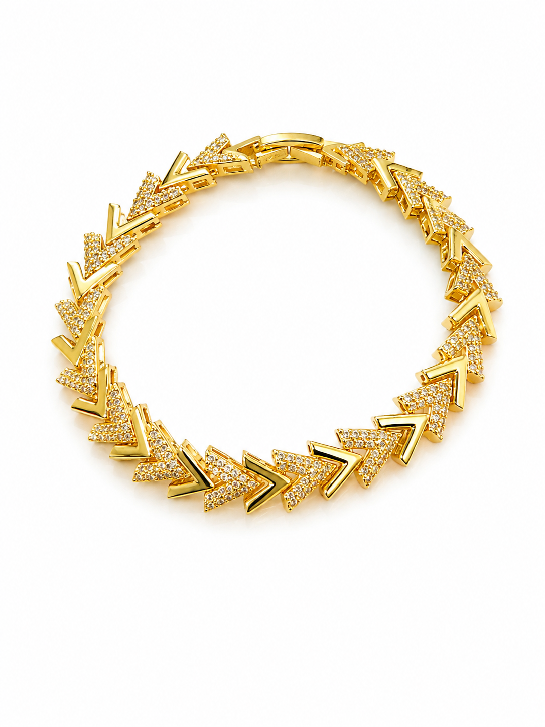 Golden Glam Bracelets