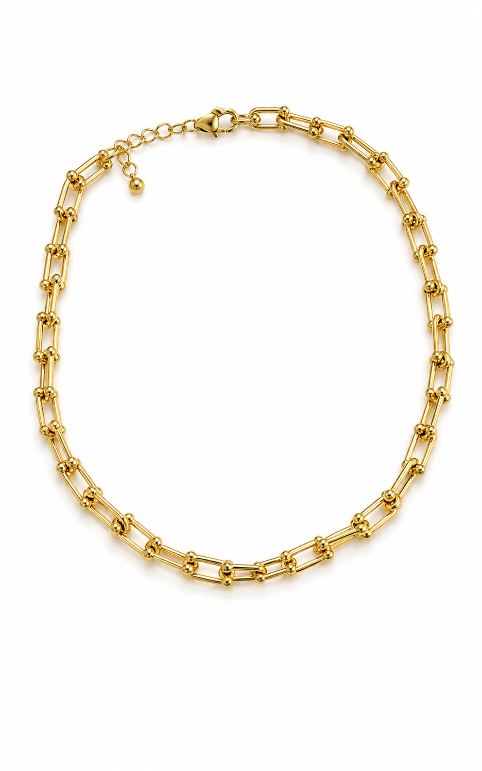 Golden Orbit Necklace