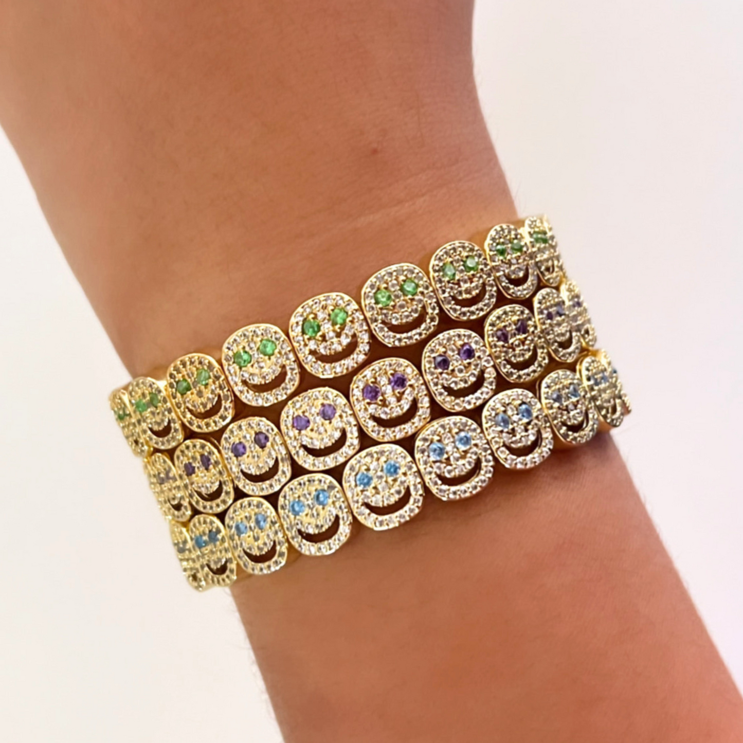 Pulsera Happy Face Colors