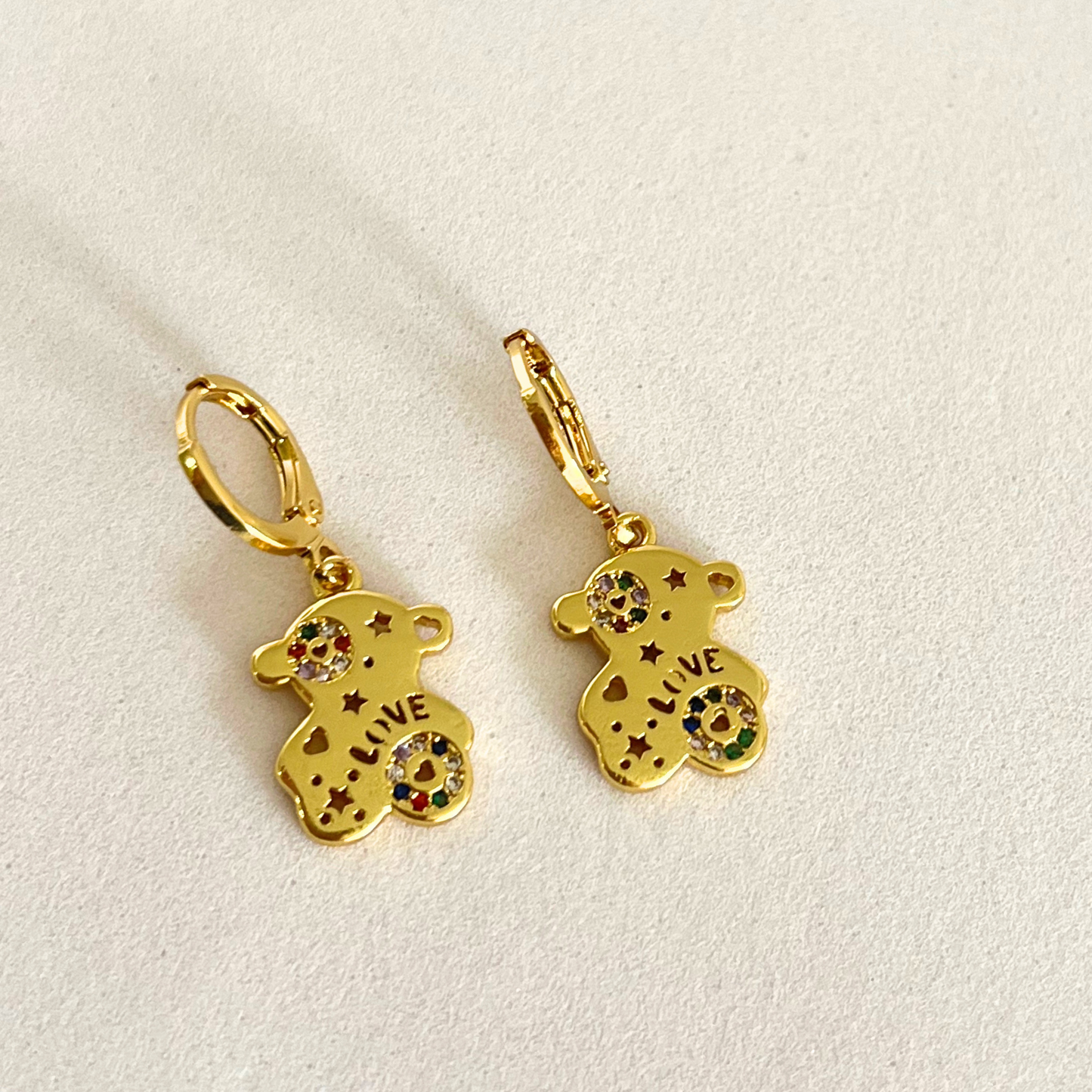 Aretes Love Bear