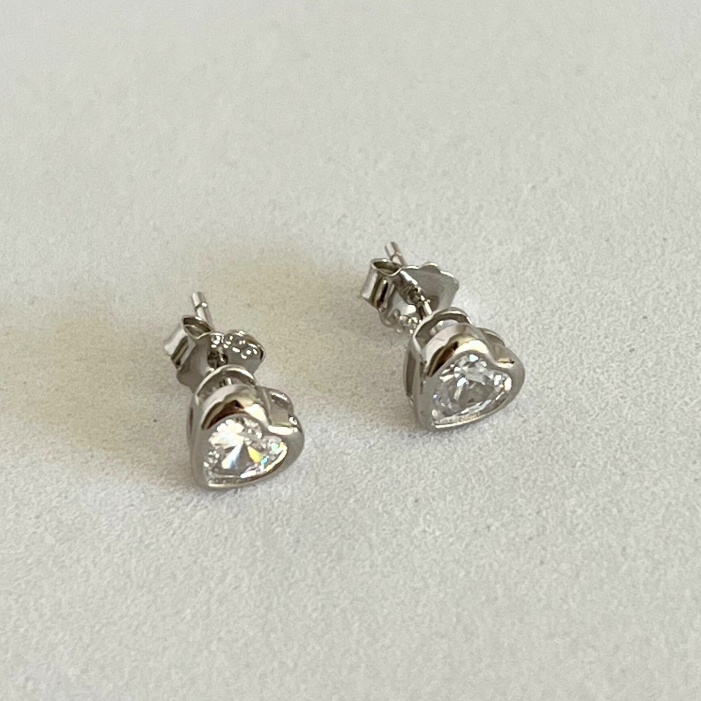 Aretes Heart Diamond