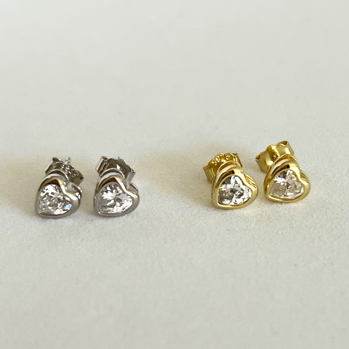 Aretes Heart Diamond