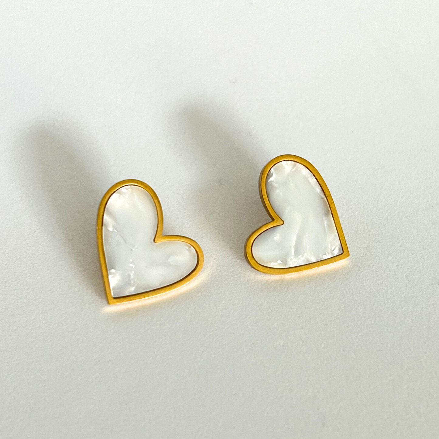 Aretes Stone Heart