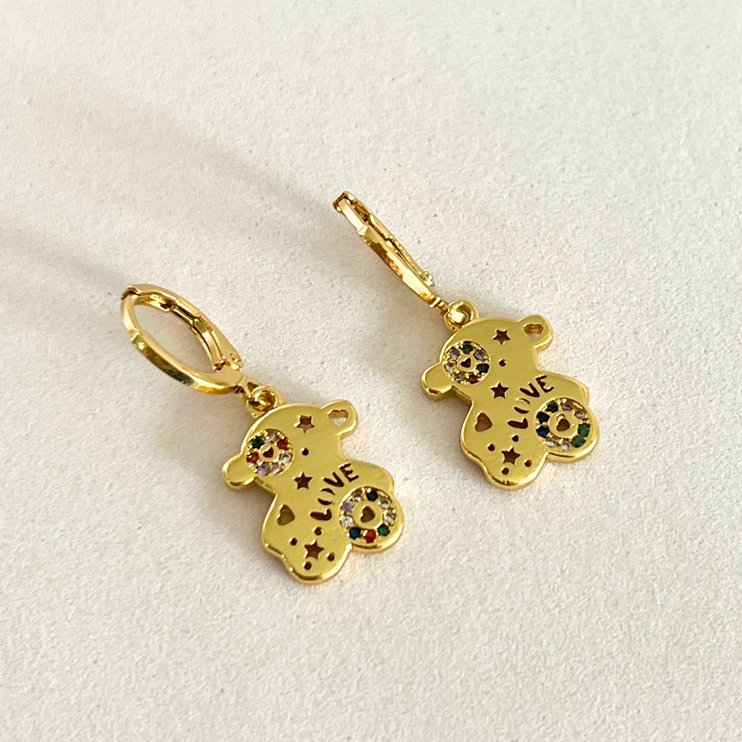 Aretes Love Bear