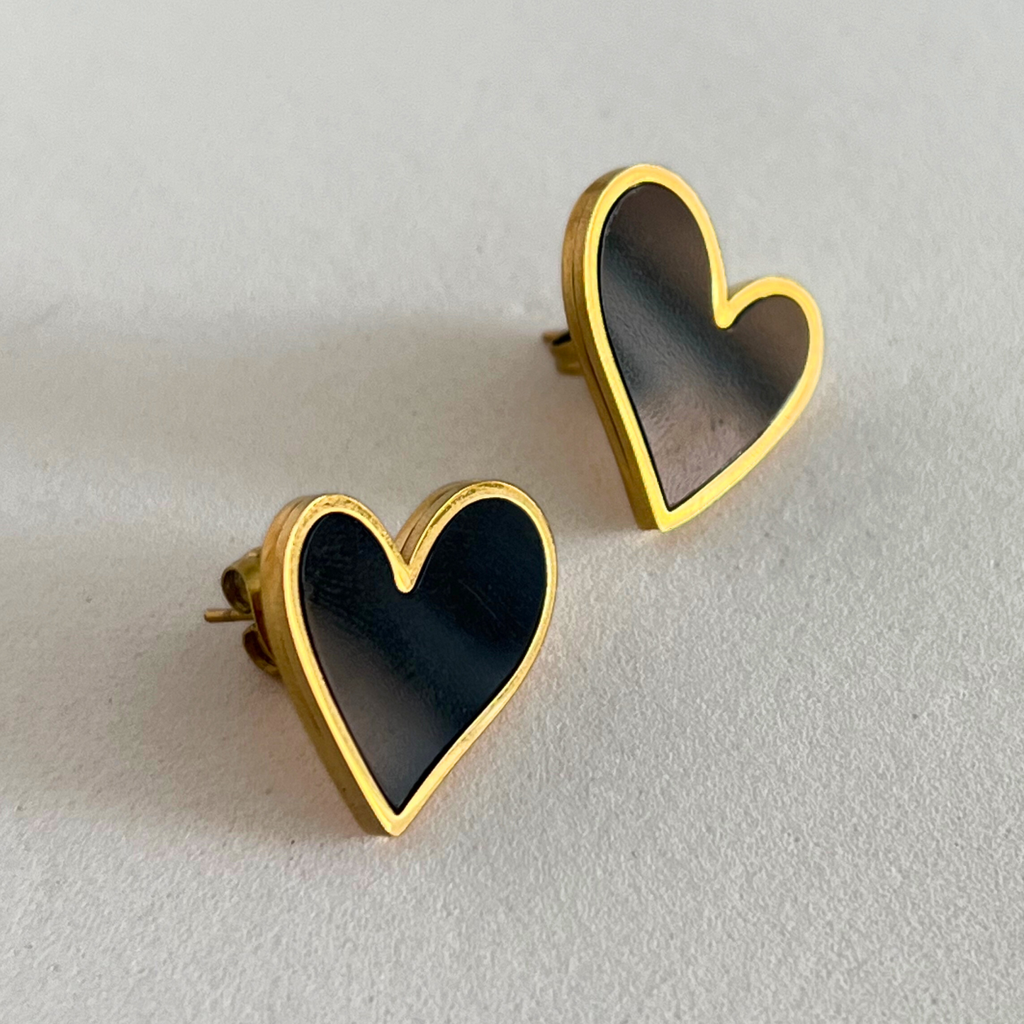 Aretes Stone Heart