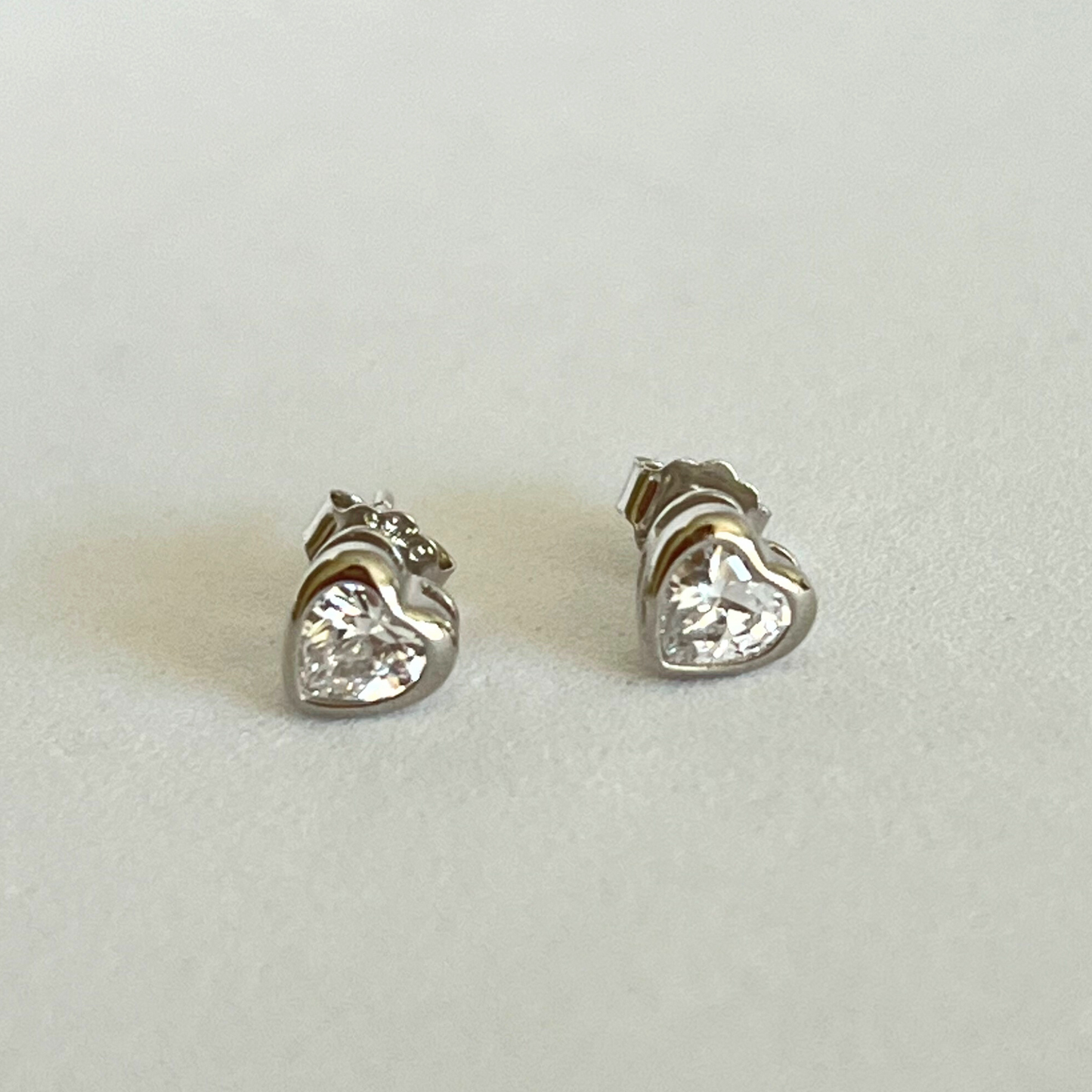 Aretes Heart Diamond