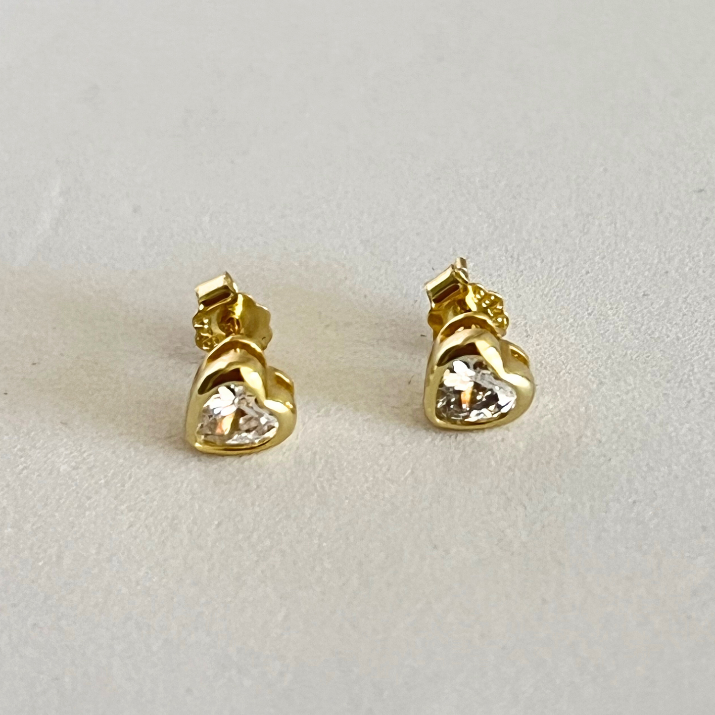 Aretes Heart Diamond