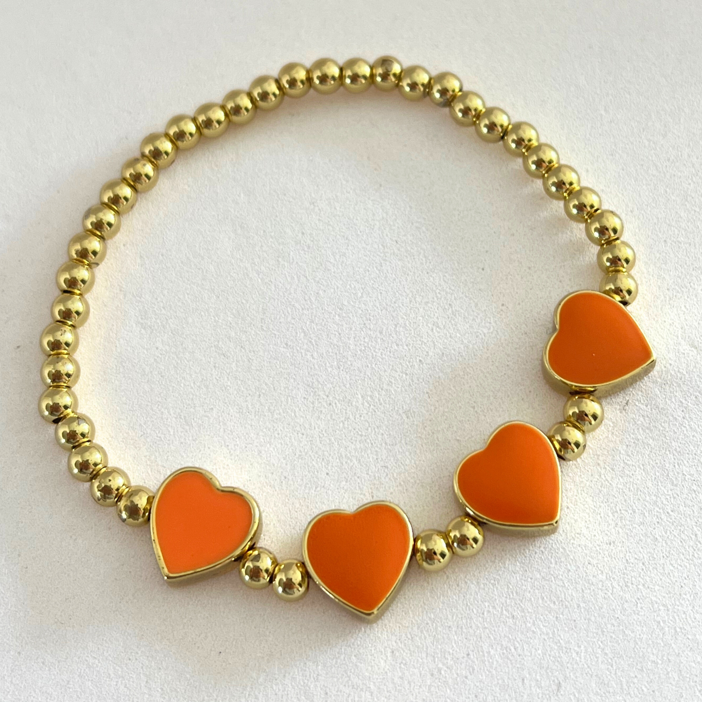 Pulsera Hearts&Beads