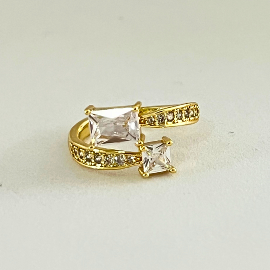 Anillo Double Square