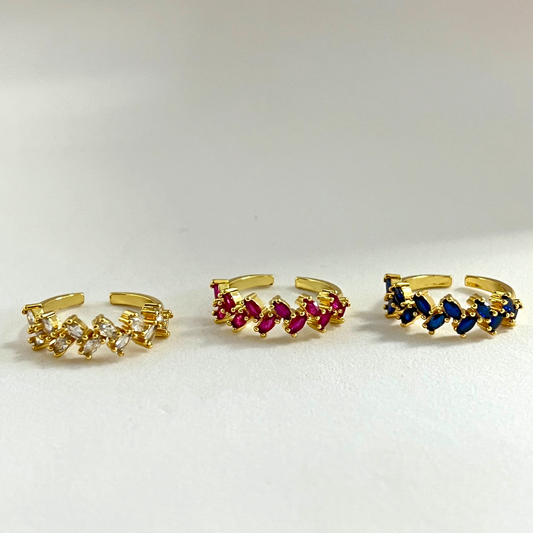 Anillo Leaves Color