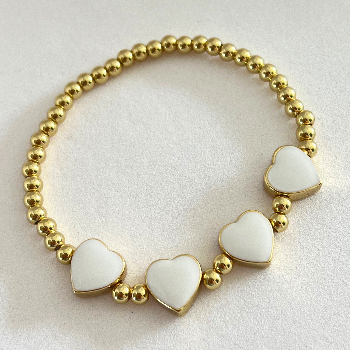 Pulsera Hearts&Beads